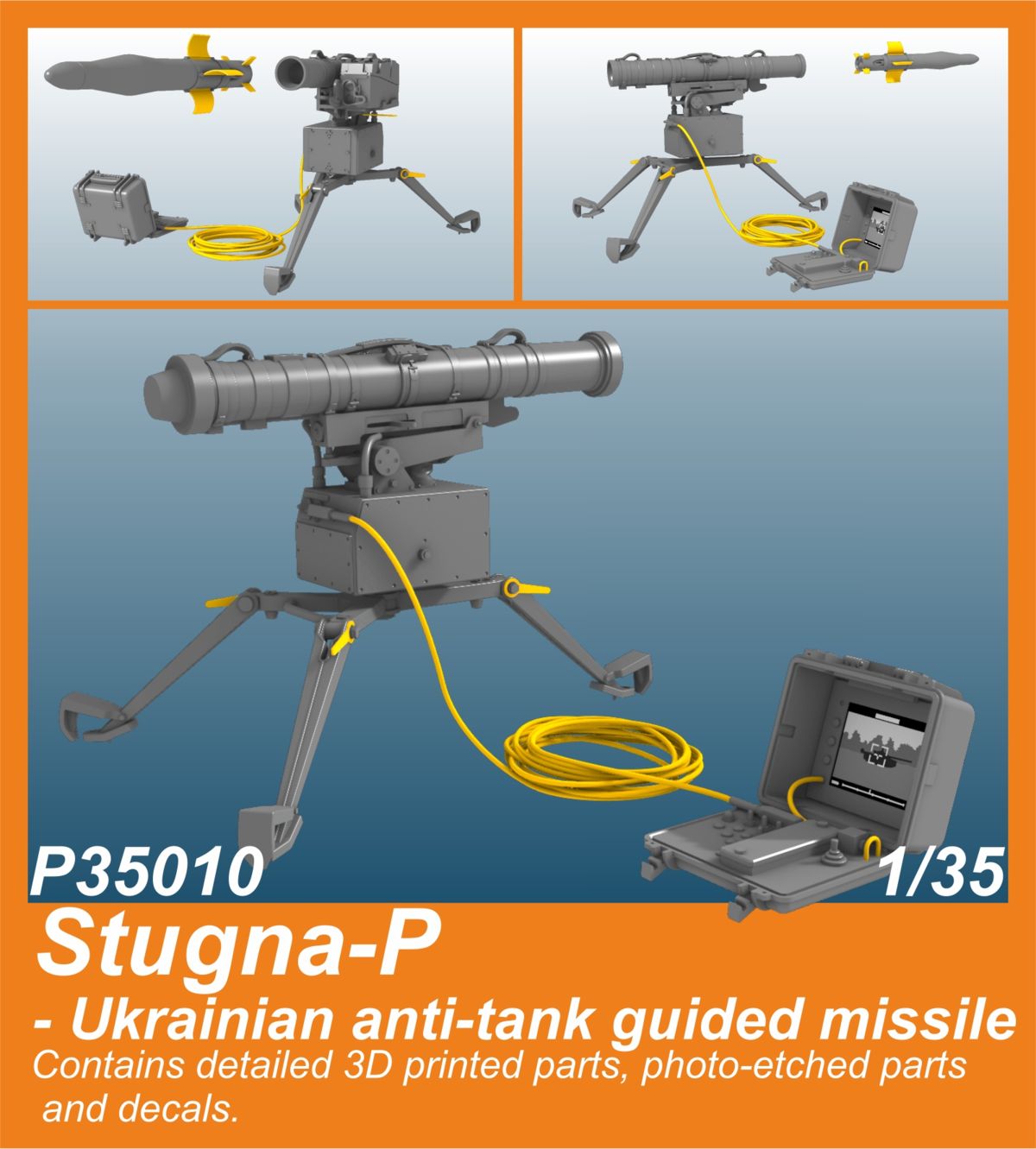 CMK/Czech Master Kits 129-P35010 1:35 Stugna-P