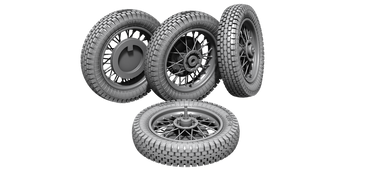 CMK/Czech Master Kits 129-P35034 1:35 Zundapp KS 750 Wheels
