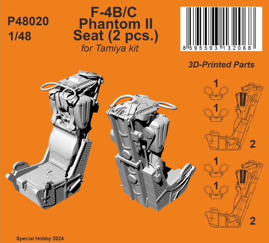 CMK/Czech Master Kits 129-P48020 1:48 McDonnell F-4B Phantom Seat