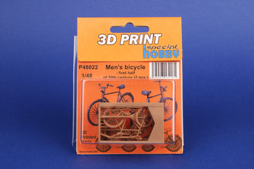 CMK/Czech Master Kits 129-P48022 1:48 Men`s bicycle