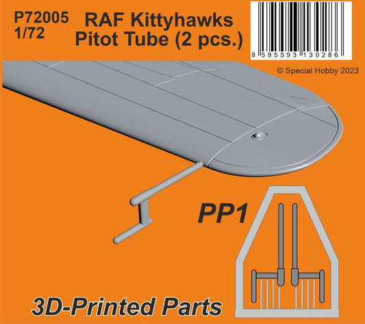 CMK/Czech Master Kits 129-P72005 1:72 RAF Curtiss Kittyhawk Mk.IA Pitot Tube