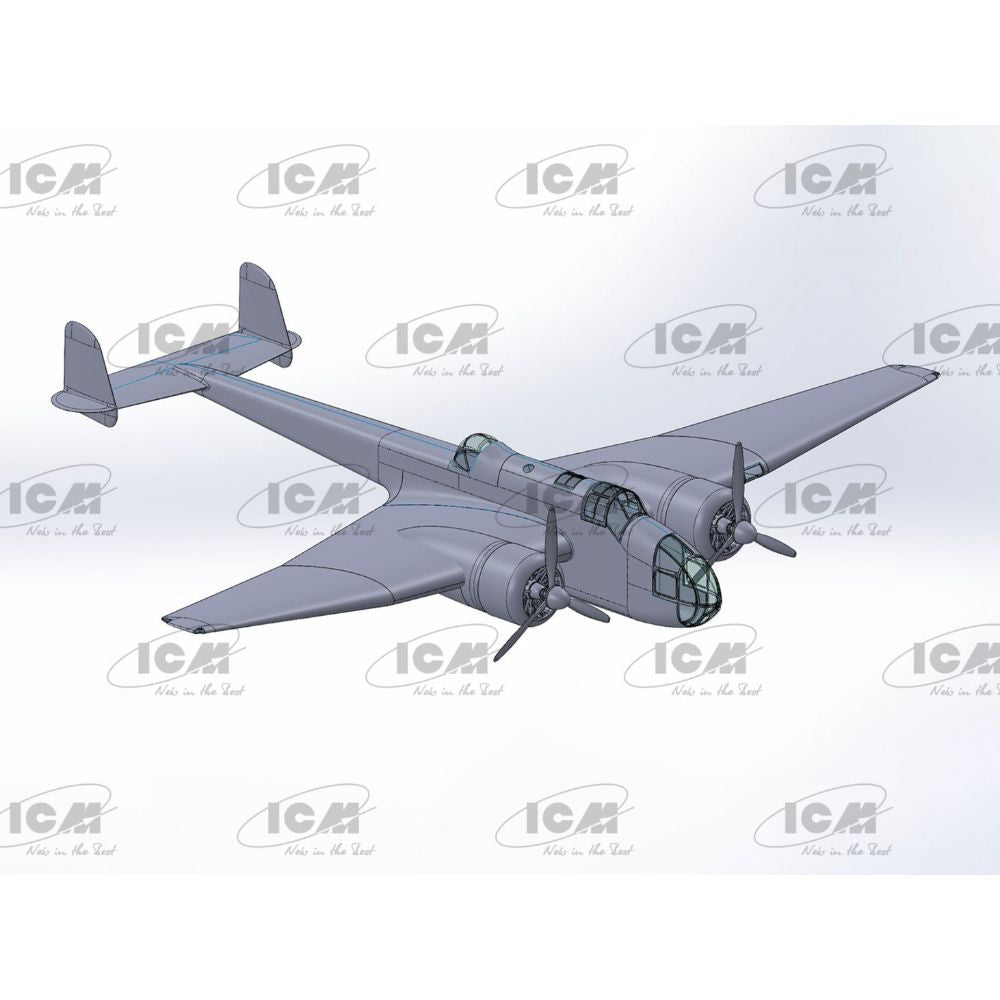 ICM 48352 Handley-Page HP.52 Hampden B Mk.I 1:48 Model Kit