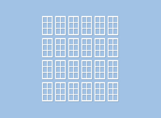 Ratio 139 Signal Box Window Mouldings HO/OO Gauge Kit