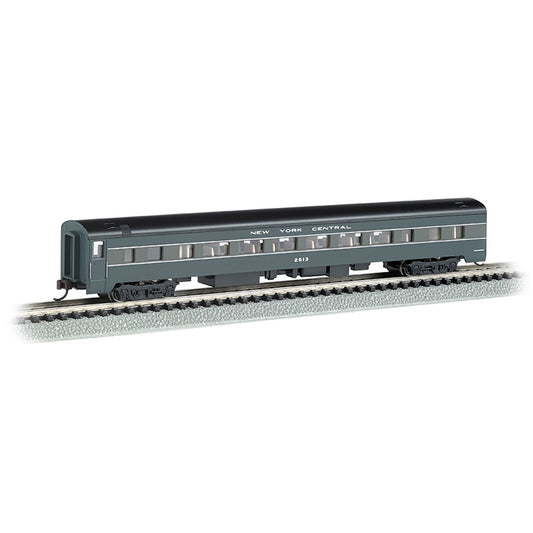 Bachmann USA 85' Smooth-Side Coach - New York Central (Lighted) N Gauge 14255