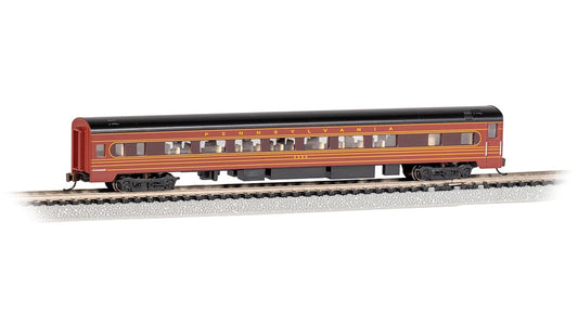 Bachmann USA 14260 85' Smooth-Side Coach - PRR #4296-Fleet Of Modernism N Gauge