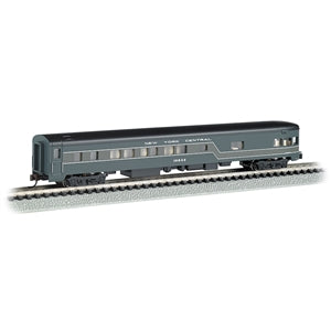 Bachmann USA 85' Smooth-Side Observation Car New York Central (Lighted) N 14355