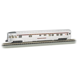 Bachmann USA 85' Streamline Fluted Observation Car Pennsylvania (Lighted) N 14552