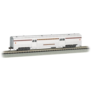 Bachmann USA 85' Streamline Fluted 2-Door Baggage Car Pennsylvania N 14652