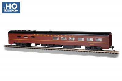 Bachmann USA 85' Smooth-Side Dining Car - PRR #4414 HO Gauge 14805