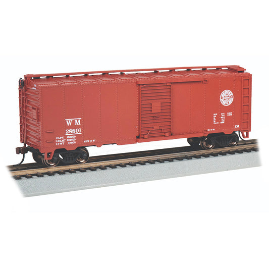 Bachmann USA 40' Steam Era Box Car - Western Maryland #28801 HO Gauge 15015