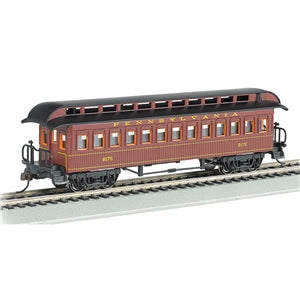 Bachmann USA Old Time Coach Clerestory Roof - Coach - PRR HO Gauge 15102