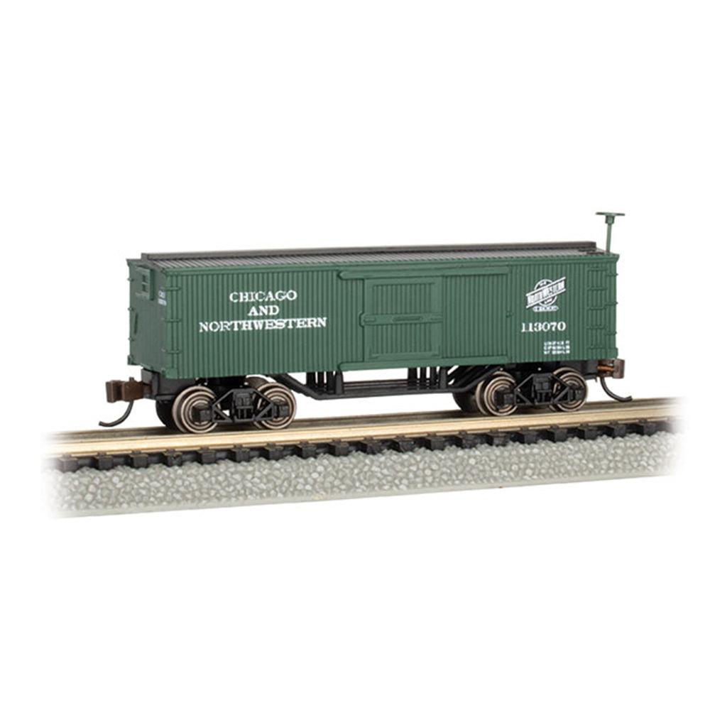 Bachmann USA Old-Time Box Car - C&NW N Gauge 15655