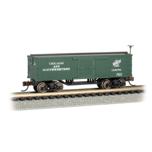 Bachmann USA Old-Time Box Car - C&NW N Gauge 15655
