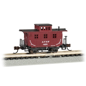 Bachmann USA Old-Time Bobber Caboose - Santa Fe N Gauge 15753