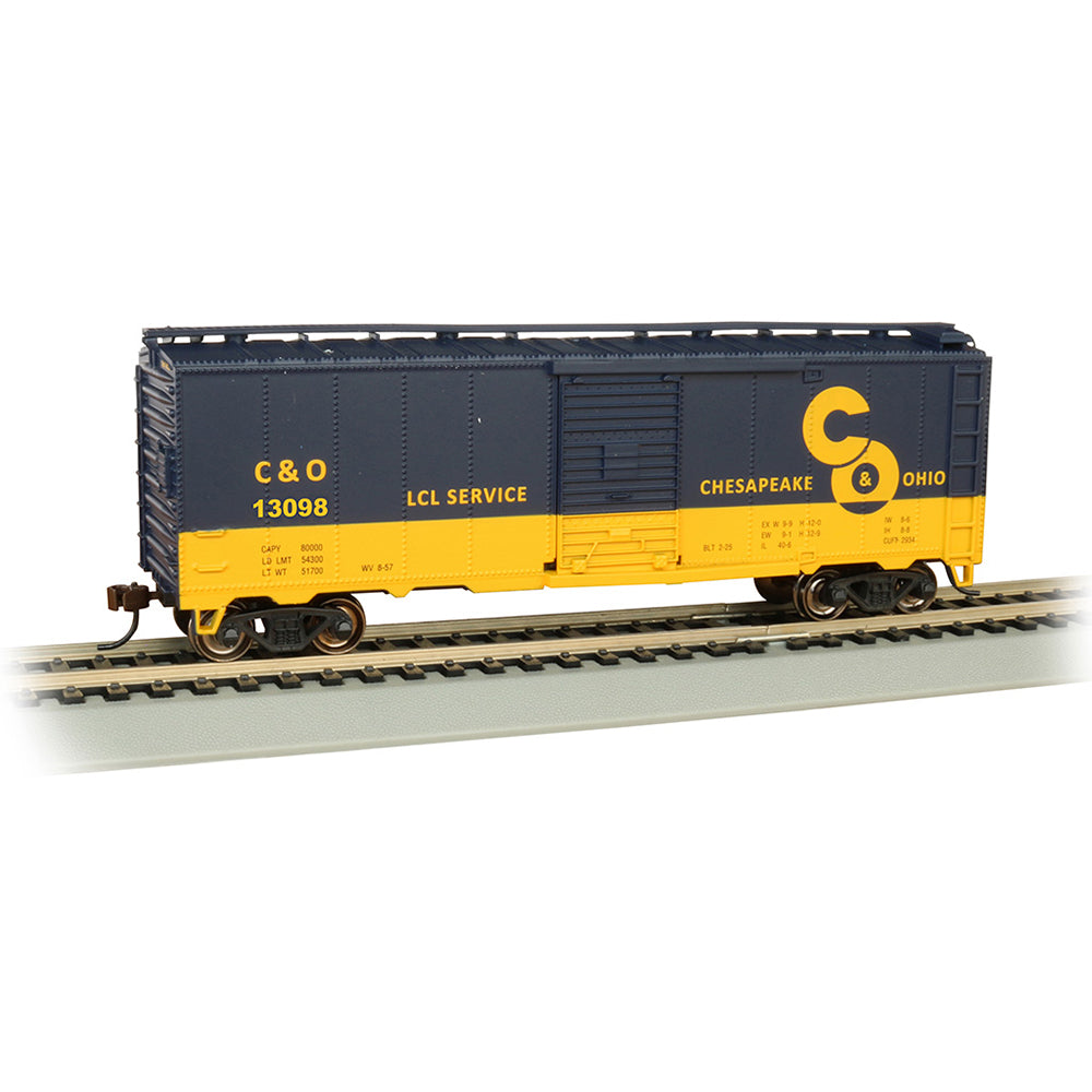Bachmann USA PS1 40' Box Car - Chesapeake & Ohio #13098 HO Gauge 16002