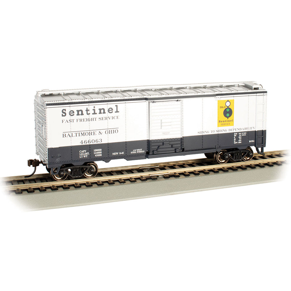 Bachmann USA PS1 40' Box Car - B&O #466063 - Sentinel HO Gauge 16005
