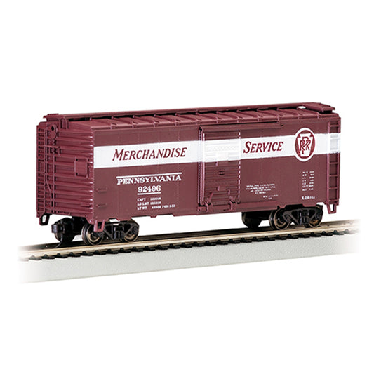 Bachmann USA PS1 40' Box Car Pennsylvania Railroad #92496 Merchandise Service HO 16014