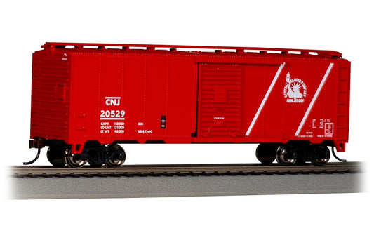 Bachmann USA 16026 40' Box Car Jersey Cntrl #20529 - Coast Guard Red HO Gauge