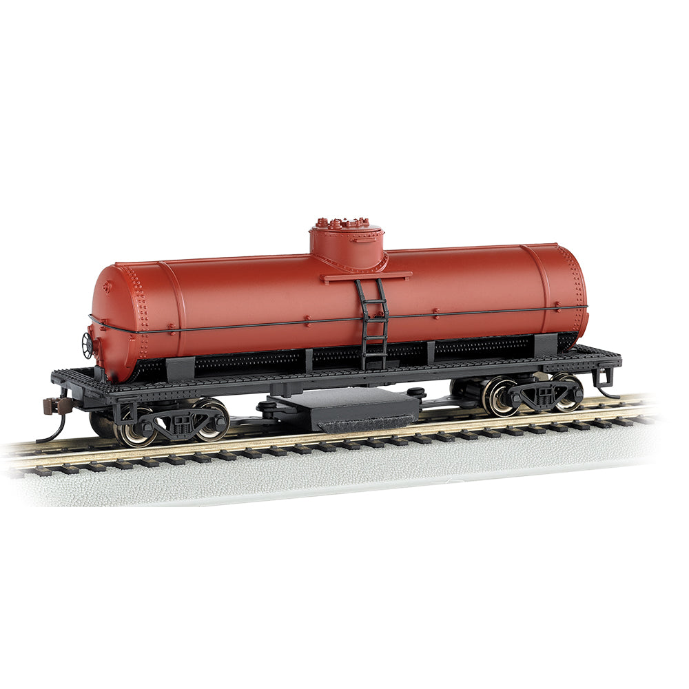 Bachmann USA Track Cleaning Tank Car - Oxide Red Unlettered HO Gauge 16303