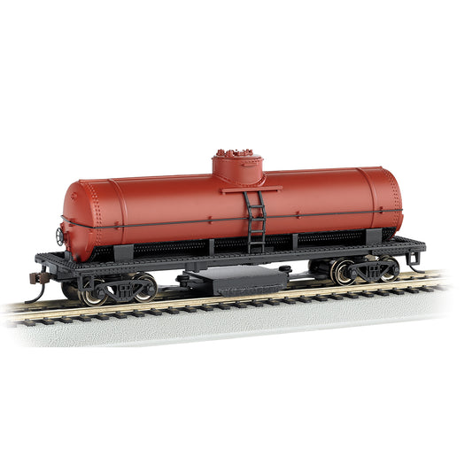 Bachmann USA Track Cleaning Tank Car - Oxide Red Unlettered HO Gauge 16303