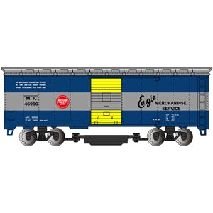 Bachmann USA Track Cleaning 40' Box Car - Missouri Pacific HO Gauge 16318