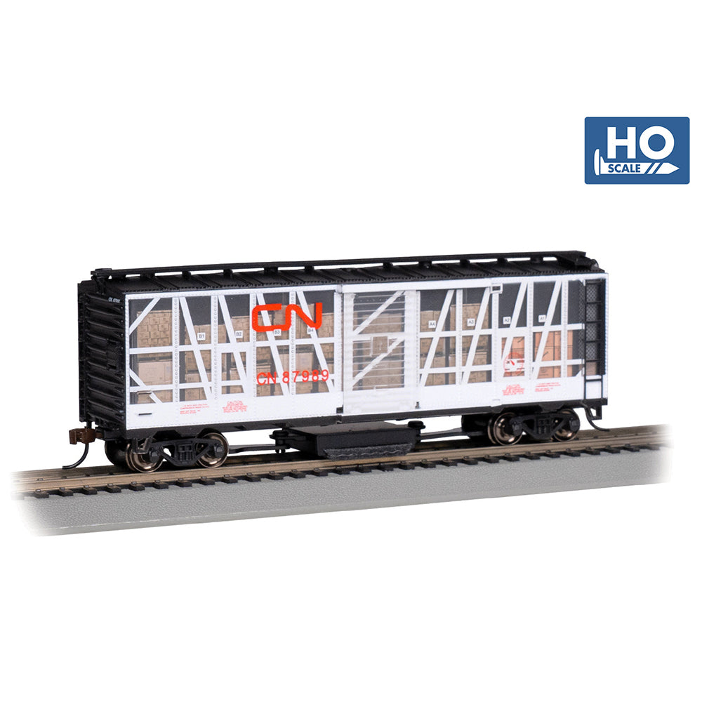 Bachmann USA Track Cleaning 40' Box Car Canadian National #87989 Impact Car HO 16323