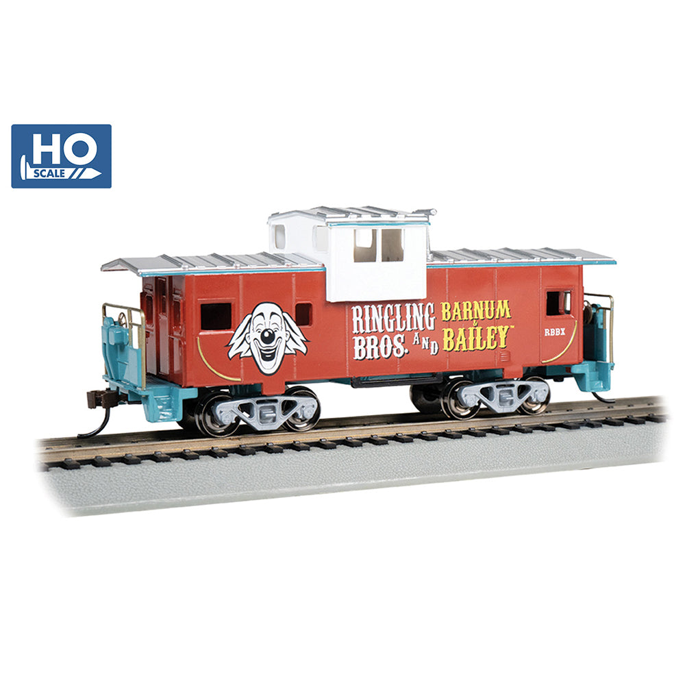 Bachmann USA Ringling Bros. and Barnum & Bailey Wide-Vision Caboose HO 16614