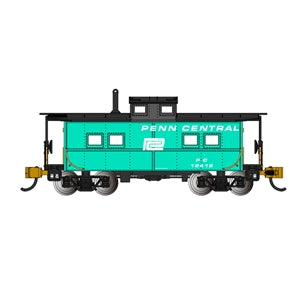 Bachmann USA Northeast Steel Caboose Penn Central #18419 Jade Green HO 16821