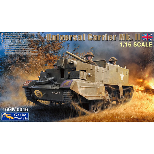 Gecko Models Universal Carrier Mk.II (Bren Gun Carrier) 1:16 Model Kit 16GM0016