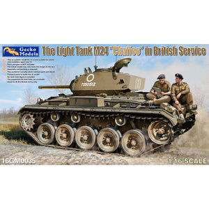 Gecko Models 16GM0035 M24 Chaffee in British Service 1:16 Model Kit