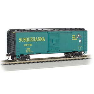 Bachmann USA PS1 40' Box Car New York, Susquehanna & Western (Suzy Q) HO 17001