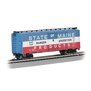 Bachmann USA PS1 40' Box Car - Bangor & Aroostook HO Gauge 17038