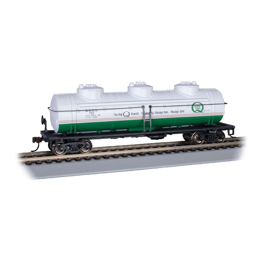 Bachmann USA 40' Three-Dome Tank Car - Quaker State #721 HO Gauge 17110