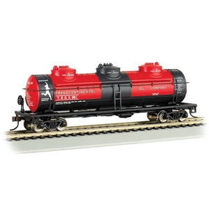 Bachmann USA 40' Three-Dome Tank Car Transcontinental Oil Company HO 17142