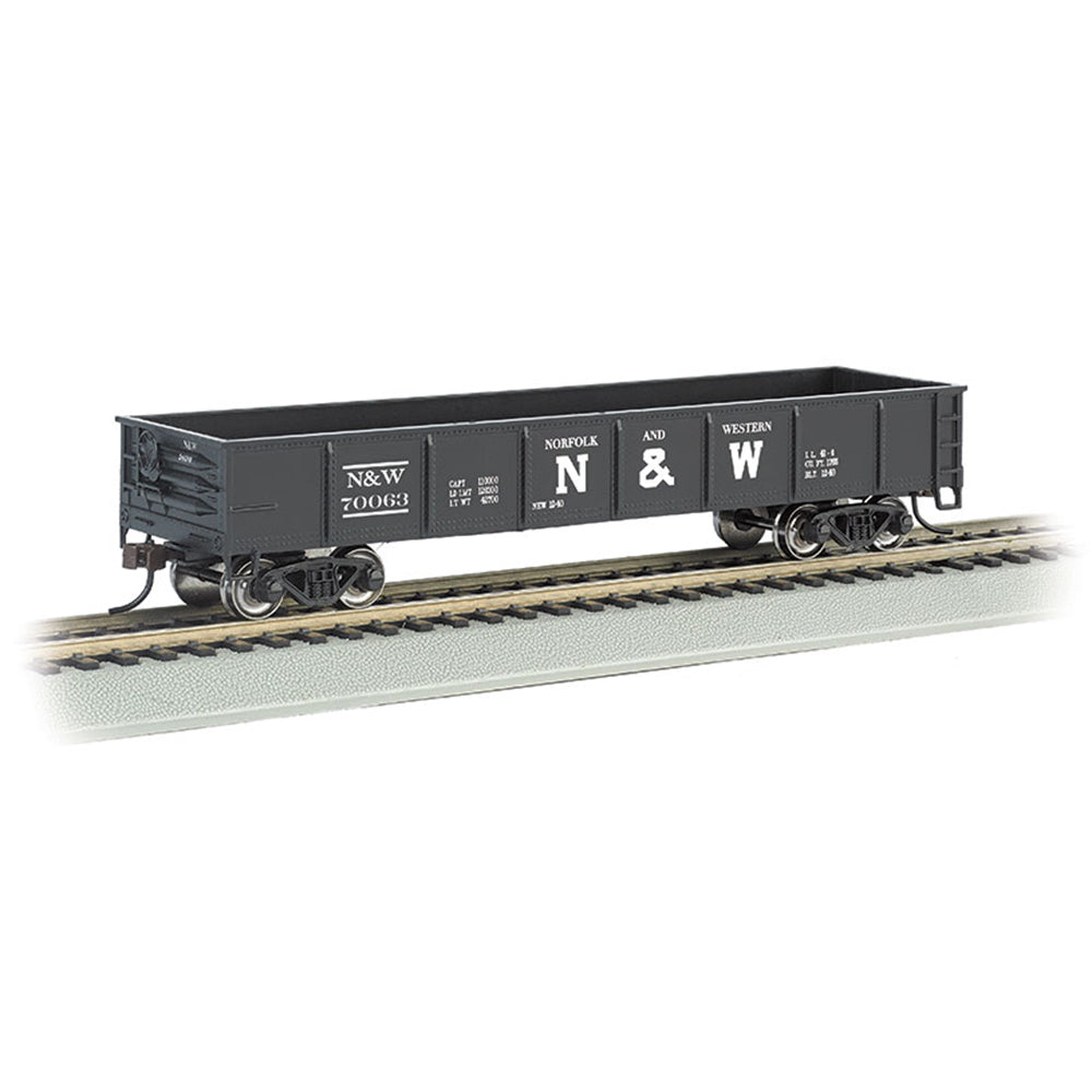 Bachmann USA 40' Gondola - Norfolk & Western #70063 HO Gauge 17207
