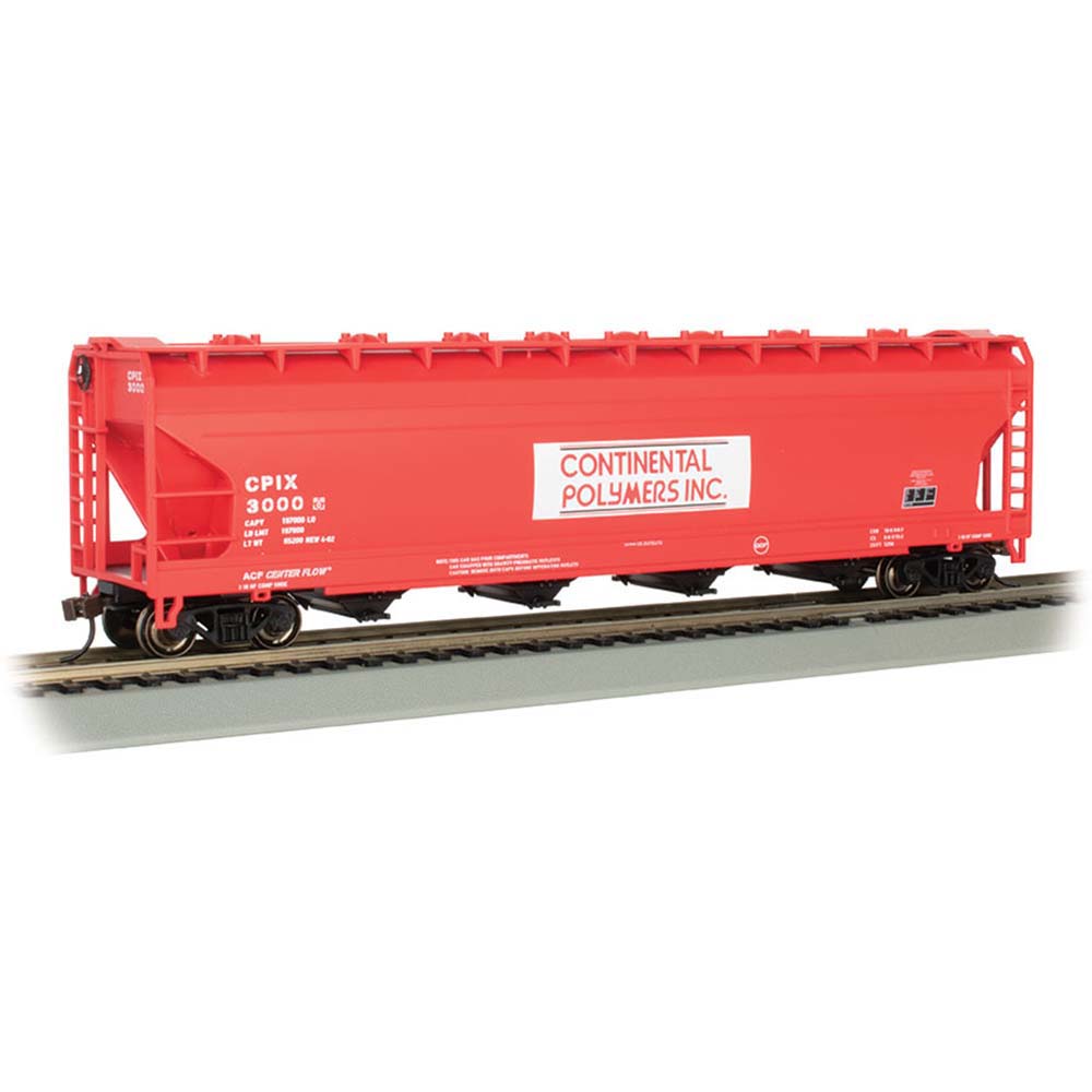 Bachmann USA 56' ACF Center-Flow Hopper Continental Polymers #3000 HO 17510