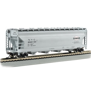 Bachmann USA 56' ACF Center-Flow Hopper - New York Central - Gray HO Gauge 17523