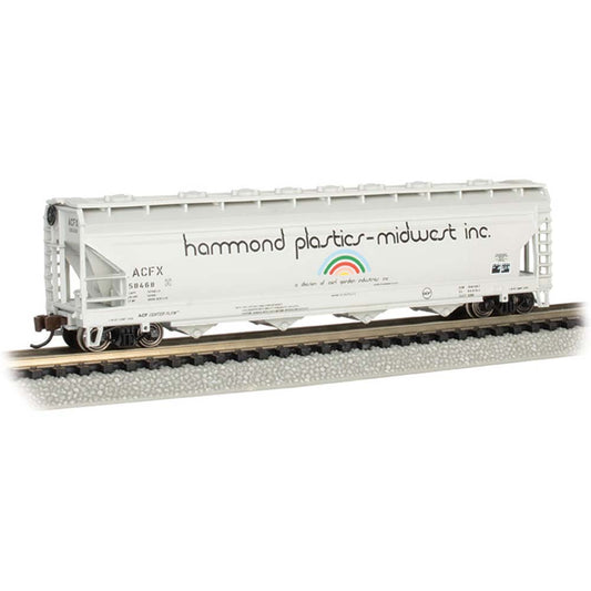 Bachmann USA ACF 56' 4-Bay Center-Flow Hopper Hammond Plastics #58468 N 17563