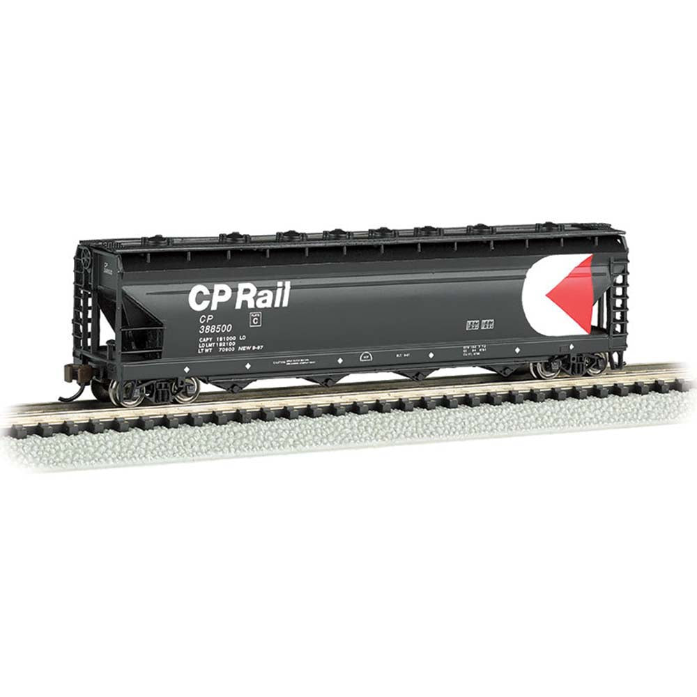 Bachmann USA ACF 56' 4-Bay Center-Flow Hopper - CP Rail #388511 N Gauge 17565