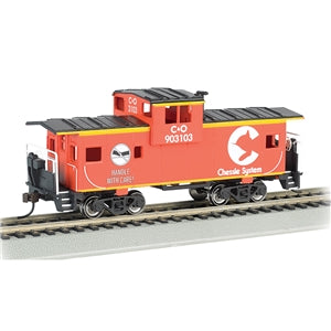 Bachmann USA W/V Caboose Chessie® - Orange HO Gauge 17726