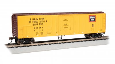 Bachmann USA 50' Steel Reefer - Burlington #5149 HO Gauge 17912