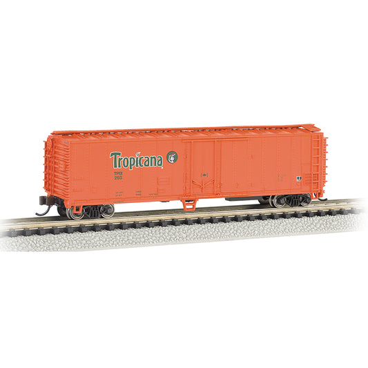Bachmann USA ACF 50' Steel Reefer - Tropicana - Orange N Gauge 17956