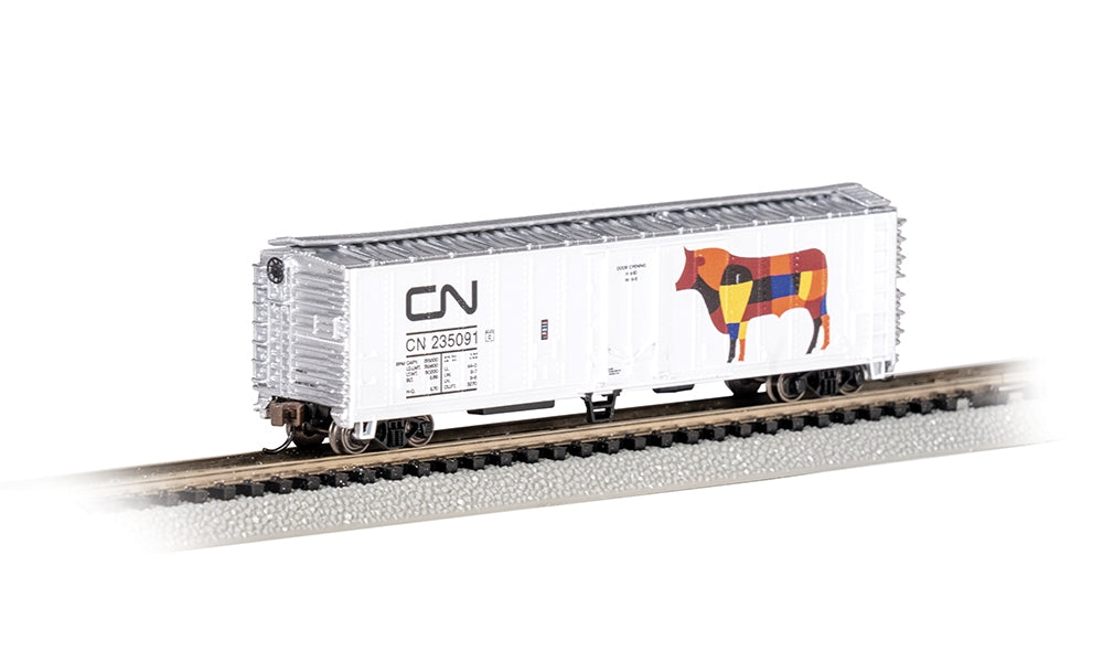 Bachmann USA 17963 ACF 50' Steel Reefer Canadian National #235091-Beef N Gauge
