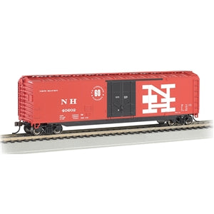 Bachmann USA 50' Plug-Door Box Car - New Haven HO Gauge 18031