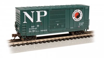 Bachmann USA Hi-Cube Box Car - Northern Pacific #659997 N Gauge 18256