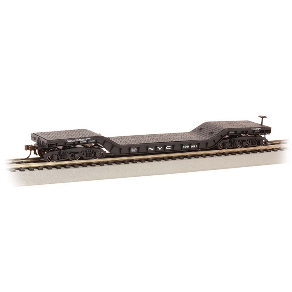 Bachmann USA 52' Centre-Depressed Flat Car New York Central #498991 HO 18341