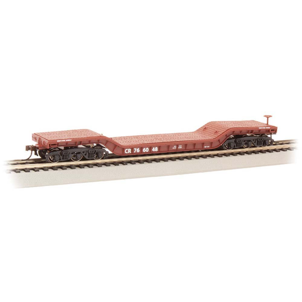 Bachmann USA 52' Centre-Depressed Flat Car - Conrail #766048 HO Gauge 18342