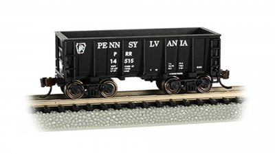 Bachmann USA Ore Car - Pennsylvania #14515 - Black N Gauge 18657