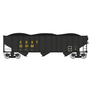 Bachmann USA Bethlehem Steel 100-Ton Hopper - CSX #326160 HO Gauge 18705