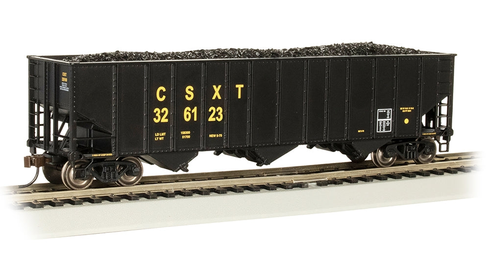 Bachmann USA 18718 3-Bay 100-Ton Hopper - CSX #326123 HO Gauge